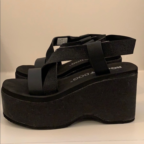 rocket dog glitter flip flops